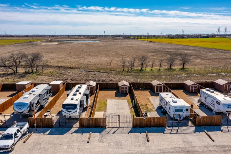 Fenced and Gated RV Sites